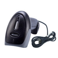 Escáner de Códigos de Barras 1D y QR, Lector USB para Puntos de Venta, para Bibliotecas, Tiendas, Supermercados, Almacenes Médicos, en Stock