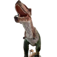 Autre parc d'attractions Modèle de dinosaure animatronique Dinosaurios robotiques grandeur nature