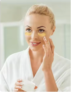 Parches de hidrogel para ojos de esteticista profesional, almohadillas para los ojos, máscara para los ojos, envolturas de Gel, colágeno de seda, hoja de algodón, extensión de pestañas antiarrugas - Product Image 4