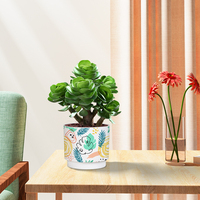 Yicai – Simulation de Pot de fleur personnalisé, Pot de jardinière Ome, ornements de décoration de bureau pour la maison