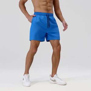 Shorts de sport décontractés pour hommes sur mesure en gros Doublure triangulaire Respirant respectueux de la peau 5 pouces Spandex Imperméable Écologique - Product Image 2