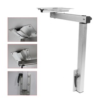 TYTXRV Accessoires RV Pied de table amovible en alliage d'aluminium pour ordinateur portable avec support réglable et rotation à 360 degrés