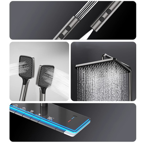 Luxuriöses Modernes Badezimmer-Duschset mit Intelligenter LED-Anzeige Badewannen-Armatur Duschset - Product Image 5