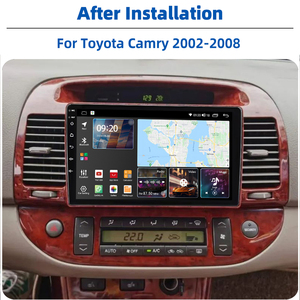 9 "Android Car Stereo đài phát thanh xe cho Toyota Camry 2002-2008 GPS Stereo Navigation Video Player <span class=keywords><strong>Wifi</strong></span> BT RDS FM AM - Product Image 3