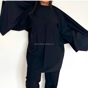 超大尼龙布基尼套装束腰外衣 + 宽腿裤 + 围巾快干防紫外线加大码设计 - Product Image 5