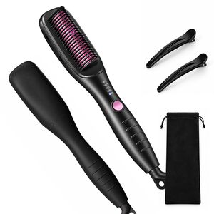 เครื่องหนีบผมรุ่นใหม่ ราคาประหยัด 2 in 1 พร้อมระบบปิดอัตโนมัติ ปล่อยประจุลบ เซรามิก - Product Image 1