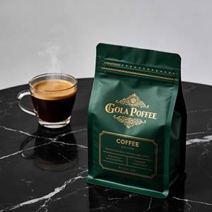 Sachet de <span class=keywords><strong>café</strong></span> personnalisé imprimé 250g 500g, en gros, étanche, recyclable, à fond plat, avec valve et fermeture éclair refermable - Product Image 1