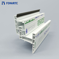 Profil de fenêtre UPVC FONIRTE pour fenêtre à battant, utilisation dans les bâtiments modernes