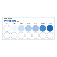 Bandelettes de test d'eau au phosphate OEM, 50 unités, pour aquarium, bassin à poissons, étang à koïs, bandelettes de test de la qualité de l'eau PO4, lecture rapide, faible plage