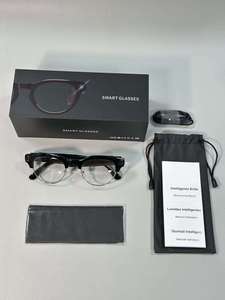 V03-T8 Smart <b>Glasses</b> 8MP <b>Camera</b> HD video recording <b>with</b> EIS Function Blue Light Cancellation BT Calling AI Real-Time Translation - Product Image 4