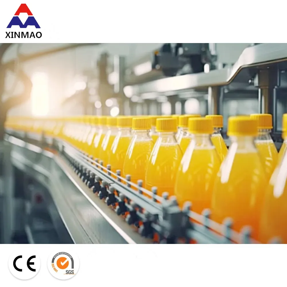 High Tech Automatic 1000-36000BPH Juice Filling Production Line Juice Filling Machine
