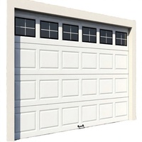 Porte de garage en acier monocouche