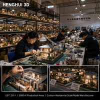 Fabricante de Maquetas de Mesas de Arena Residenciales a Gran Escala Personalizadas