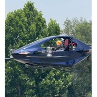 Nouveau Véhicule Aérien Électrique Vertical (VAT) YIVTOL S ZERO MAX EVTOL Personnalisé en Fibre de Carbone, 120 kg, pour Mobilité Aérienne Pilotée/Non Pilotée