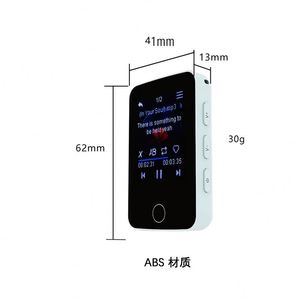 Lecteur MP3/4 <span class=keywords><strong>de</strong></span> poche à écran tactile, Bluetooth, lecture vidéo, <span class=keywords><strong>enregistreur</strong></span> vocal, lecteur <span class=keywords><strong>de</strong></span> livres électroniques, casque, réveil, calculatrice - Product Image 2