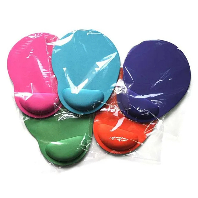 Promotional Ergonomic Printing Mousepad with Wrist Support Protect Your Wrists Gel Wrist Rest Mouse Pad