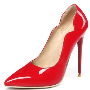 Factory Price 7inches High-Heeled Shoes Pointed Toe for Women Dress Large Size EU47 Stiletto Basic Party Lady Pumps Shoes - Product Image 5