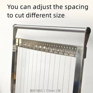 <span class=keywords><strong>Prix</strong></span> le plus bas 304 acier inoxydable 30*30cm Long et court nourriture nigériane Mini menton menton fromage bloc découpeuse - Product Image 4