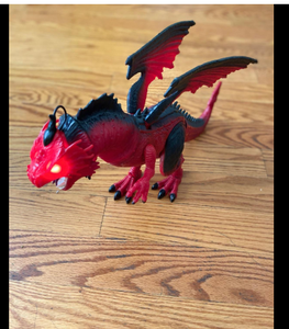 <span class=keywords><strong>Dinosauro</strong></span> <span class=keywords><strong>Telecomandato</strong></span>, Giocattolo Drago per Bambini, Figura Realistica di Grande Dimensione con Suoni, Spruzzi e Luci - Product Image 6