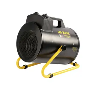 5000w 380v / 400v taşınabilir endüstriyel elektrikli Fan ısıtıcı havalı ısıtıcı sanayi ısıtma süreci yeni ürün sürdürülebilir sağlanan
