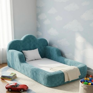 Divano Letto Montessori in Schiuma Senza Struttura per Bambini, Singolo, Basso, per Camera da Letto, Produzione OEM ODM - Product Image 2