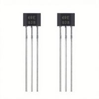 Nuevo Sensor de Efecto Hall Original de 20 Piezas 49E OH49E SS49E S49E TO-92S, Detector Magnético de 3 Pines para Arduino