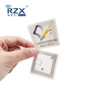 Rzx 50*50 mét chống trộm an ninh 13.56MHz icode slix HF nhãn cuốn sách thụ động RFID thư viện thẻ - Product Image 5