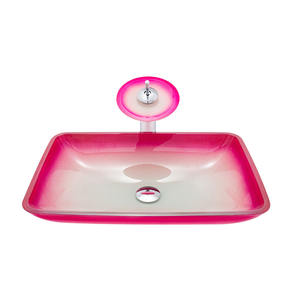 <span class=keywords><strong>Lavabo</strong></span> de mano de vidrio templado <span class=keywords><strong>rosa</strong></span> al por mayor de China, <span class=keywords><strong>lavabo</strong></span>, artículos sanitarios, <span class=keywords><strong>lavabo</strong></span> de baño - Product Image 1