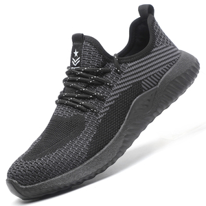 Scarpe Antinfortunistiche Leggere con Punta in Acciaio e Ammortizzazione ad Aria per <span class=keywords><strong>Uomo</strong></span> e Donna, Stivali da Lavoro Antiscivolo per Inverno, Estate e Autunno - Product Image 1
