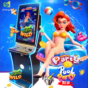 Nhà Máy Trực Tiếp Bán 43 Inch Màn Hình Thẳng Đứng Kỹ Năng Trò Chơi Arcade Tủ Đồng Tiền Hoạt Động Giải Trí Trò Chơi Máy Chủ Highend Đảng Liên Kết - Product Image 1