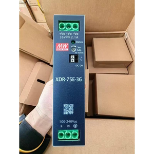 Alimentation électrique sur rail DIN Mean/well XDR-75E-12 12V pour système de contrôle industriel - Product Image 6