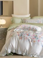 Parures de draps 100% TENCEL Lyocell, couverture d'été, ensemble de housse de couette