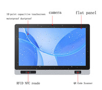 Robuste étanche 10.1 pouces industriel écran tactile panneau PC Android tablette Linux IPC avec caméra NFC lecteur RFID QR Scanner