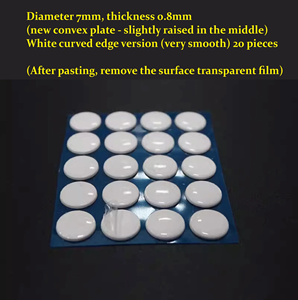 <b>PTFE</b> Dot Silent Mouse Skates Rounded and Polished Fast, Easy to Apply Ultra-Smooth Glide on Cloth Glass Pads Mouse Accessories - Product Image 4