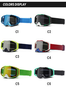 Dilupu muestra personalizada con logotipo al por mayor gafas de Motocross Dirt Bike gafas deportivas fabricante motocicleta MX gafas Google - Product Image 6