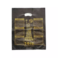 Sac manuel en plastique imperméable avec poignée, pouf lavable, à base d'étoffe de maïs, sac biodégradable