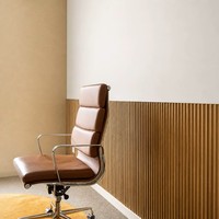 Panneaux acoustiques semi-flexibles en MDF pour hôtels, revêtement mural cannelé incurvé, imperméable et anti-moisissure, pour escaliers et chambres