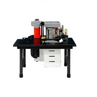 Machine à chantourner automatique portable ST-30 Vortek pour le collage de chants droits et courbes, idéale pour la production de panneaux en bois et MDF