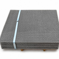Grille en treillis métallique carrée en acier inoxydable SS304 0,5 - 100 mm pour tamisage du sable, calibrage du gravier, usage industriel