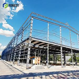 Arène équestre luxueuse en structure préfabriquée en acier avec services de soudage pour applications d'atelier en acier, couleur personnalisée - Product Image 2