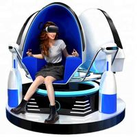Vente directe d'usine, chaise œuf 9D, 3 places, simulateur de jeu de réalité virtuelle à 360 degrés, cinéma