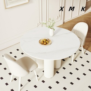 <span class=keywords><strong>Moderno</strong></span> semplice stile crema <span class=keywords><strong>tavolo</strong></span> di negoziazione Set di puro <span class=keywords><strong>bianco</strong></span> pietra di roccia <span class=keywords><strong>tavolo</strong></span> da pranzo francese per casa Bar di lusso piccolo - Product Image 5