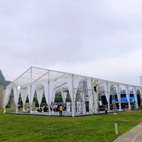 Chapiteau de luxe 20x30, grande tente de réception extérieure pour mariages, événements et fêtes, capacité 200, 300, 1000 personnes