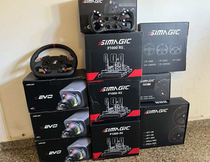 Factory Simagic P1000-f Hydraulic Racing Set Metal Pedals Customized Logo/pattern for <b>Pc</b> Compatible Video Games Pedal Series - Product Image 2