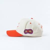 Gorra de Béisbol de 5 Paneles Estructurada con Logotipo 3D Bordado Personalizado al por Mayor, Gorra de Sarga de Algodón Premium