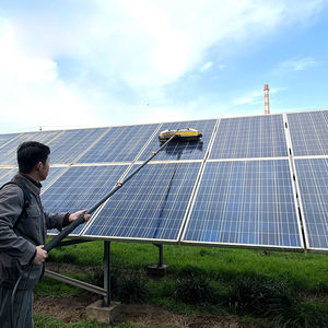 แปรงทำความสะอาดหลังคาเรือนกระจกไฟฟ้าคุณภาพดี พร้อมด้ามจับแบบใช้น้ำ - Product Image 4