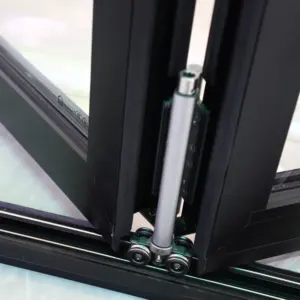 Factory Price Sales Can Be Customized Anti-Theft Large Vision Glass Aluminum Folding Door