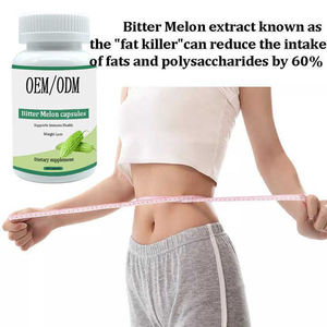 Cápsulas de extracto de planta de calabaza amarga de marca propia, suplemento nutricional de vitamina Natural para adultos, no suplementos de hierbas - Product Image 3