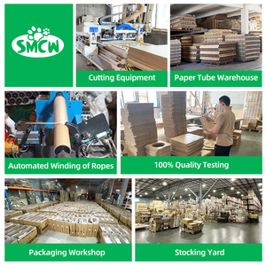 Tiang Garukan Kucing dari Tali Sisal Alami Tebal, Dapat Disesuaikan, Warna Abu-abu, Dilengkapi Bola Kecil, Mainan Pohon Panjat Kucing - Product Image 6