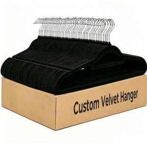 Nouvel Arrivage <span class=keywords><strong>Cintre</strong></span> en Velours <span class=keywords><strong>Noir</strong></span> à Épaules Larges pour Femmes, <span class=keywords><strong>Cintre</strong></span> en Velours et Plastique pour Manteaux Hommes, <span class=keywords><strong>Cintre</strong></span> en Velours pour Costumes - Product Image 1